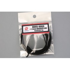 1.5mm Braided Line (black, length: 2m)