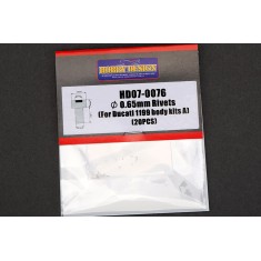0.65mm Rivets for Ducati 1199 Body kit A (20pcs)