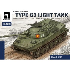 1/35 Type 63 Amphibious Light Tank