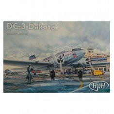 1/32 Douglas DC-3 Dakota with Highly Detailed Interior. Decals for Continental Airlines