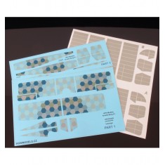1/32 Aviatik Berg D.I. LOZENGE Decals & Wing Ribs Mask