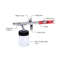 Bottom Feed Dual Action Airbrush