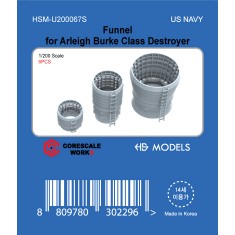 1/200 Arleigh Burke Class Funnel (6pcs)