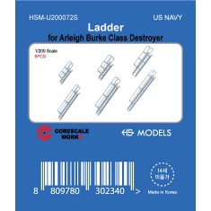 1/200 Arleigh Burke Class Ladder (6pcs)