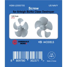 1/200 Arleigh Burke Class Screw (2pcs)