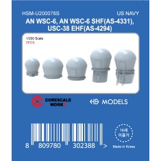 1/200 AN/WSC-6, ANWSC-6 SHF (AS-4431), USC-38 (AS-4294) - 5pcs