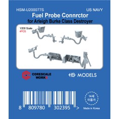 1/200 Arleigh Burke Class Fuel Probe Connector (4pcs)