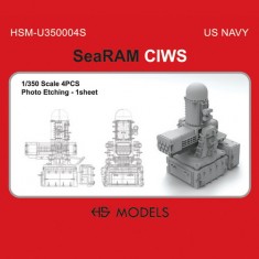 1/350 US Navy Searam CIWS (4pcs)