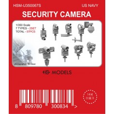 1/350 US Navy Scurity Camera Set For Warships (57pcs)