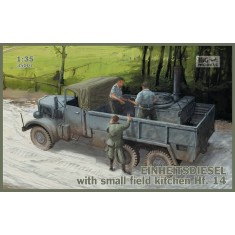 1/35 Einheitsdiesel with Small Field Kitchen Hf.14
