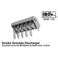 1/35 Smoke Grenade Dischargers for IBG Pz.Kpfw.II Ausf. A1/A2/A3 (3d Printed Set)