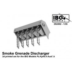 1/35 Smoke Grenade Dischargers for IBG Pz.Kpfw.II Ausf. B (3d Printed Set)