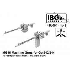 1/48 MG15 Machine Guns for Gotha Go-242/244