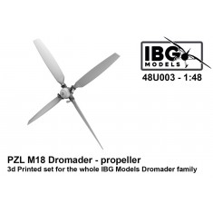 1/48 PZL M18 Dromader Propeller 3D Printed Set for IBG kits