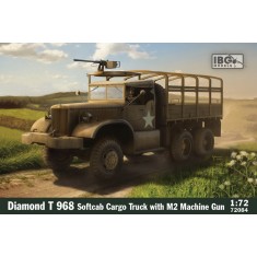 1/72 Diamond T 968 Softcab Cargo Truck with M2 Machine Gun