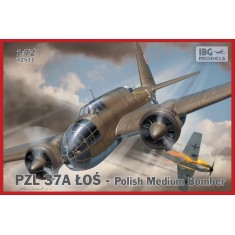 1/72 Polish Medium Bomber PZL 37A Los 