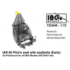 1/72 I.A.R. 80/81 Pilot's Seat with Seatbelts (Early, until 1941)
