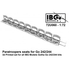 1/72 Gotha Go-242/244 Paratroopers Seats for IBG kits