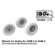 1/72 Gotha Go 242B-2 and 244B-2 Wheels for IBG kits