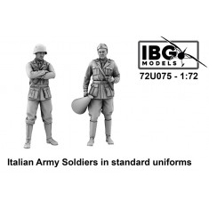 1/72 Italian Army Soldiers in Standard Uniforms