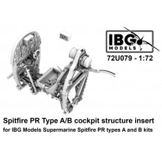 1/72 Spitfire PR Type A/B/C/E Cockpit Structure Insert