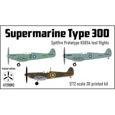 1/72 Spitfire Prototype K5054 Stages 2, 3 and 4 Test Flights