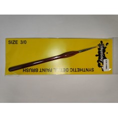 Synthetic Paint Brush #3/0