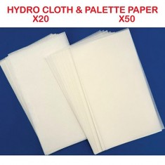 Wet Palette Refill set: 20x Cloth, 50x Paper