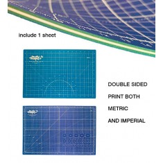 A3 Self Healing Cutting Mat (45cm x 30cm x 4mm, double-sided)