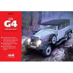 1/24 WWII German Personnel Car Type G4 w/Open Cover