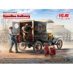 1/24 US Gasoline Delivery Model T 1912 Delivery Car w/Loaders