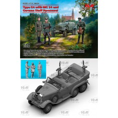 1/24 Type G4 with MG 34 and German Staff Personnel