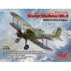 1/32 WWII British Fighter Gloster Gladiator Mk.II