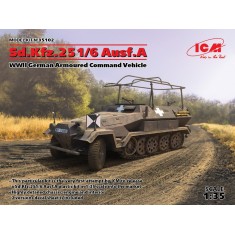 1/35 WWII German Armoured Command Vehicle SdKfz.251/6 Ausf.A