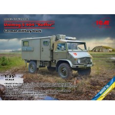 1/35 German Unimog 404 S Koffer Military Truck