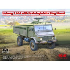 1/35 German Unimog S 404 with MG3 Drehringlafette Ring Mount