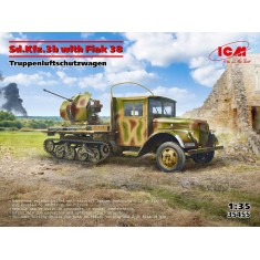 1/35 SdKfz.3b with Flak 38 Truppenluftschutzwagen