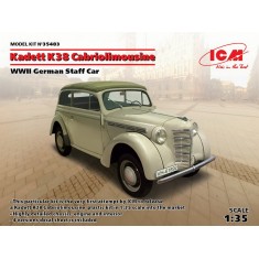 1/35 WWII German Staff Car Kadett K38 Cabriolimousine