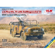 1/35 s.E.Pkw Kfz.70 with Zwillingssockel 36