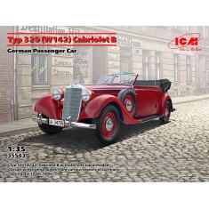 1/35 German Typ 320 (W142) Cabriolet B Passenger Car 1930s-1940s