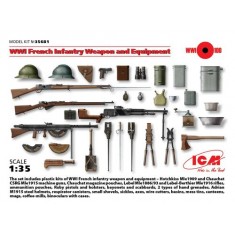1/35 WWI French Infantry Weapon and Equipment