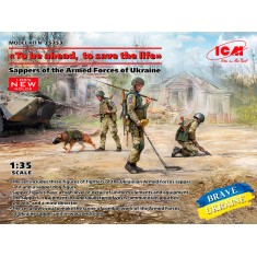 1/35 Ukraine Armed Forces Sappers 'To be Ahead, to Save the Life'
