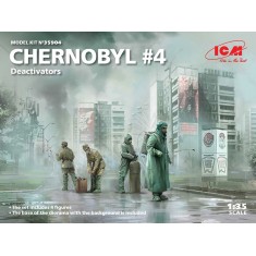 1/35 Chernobyl #4 Deactivators (4 Figures)
