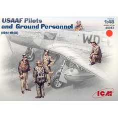 1/48 USAAF Pilots & Ground Personnel 1941-1945 (5 Figures)