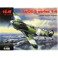 1/48 WWII Soviet Fighter Lavochkin LaGG-3 Series 1-4