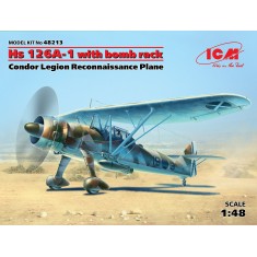 1/48 Condor Legion Reconnaissance Plane Henschel Hs 126A-1 with Bomb Rack 