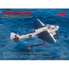 1/48 WWII British Bristol Beaufort Mk.IA Torpedo Bomber