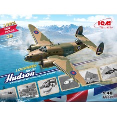 1/48 WWII RAF Lockheed Hudson Mk.III Reconnaissance Bomber