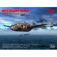 1/48 WWII British HP.52 Hampden TB.Mk.I Torpedo Bomber