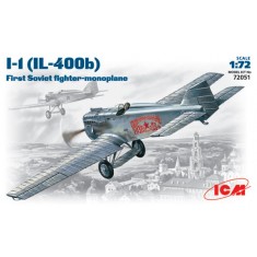 1/72 First Soviet Monoplane Fighter Ilyushin I-1(IL-400b)